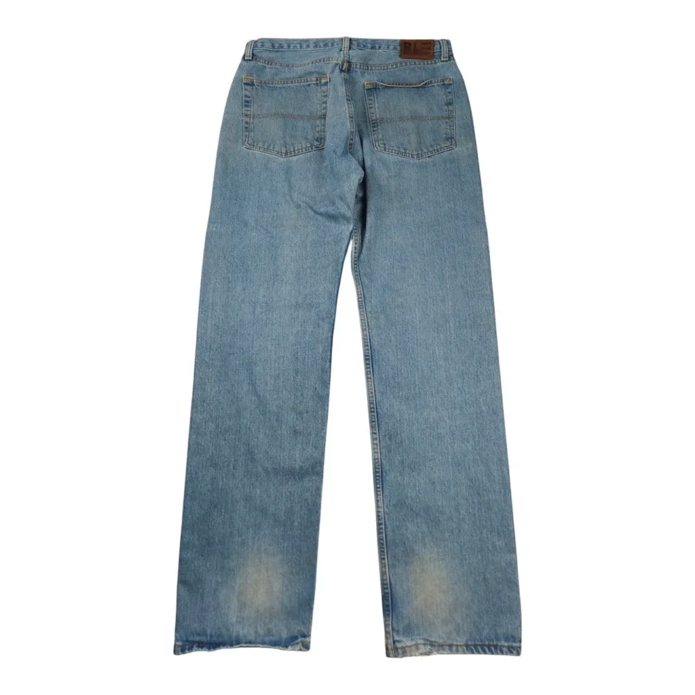 Polo Ralph Lauren Jeans Mens 34x34 Blue Denim Classic Straight‎ RL Vintage Y2K